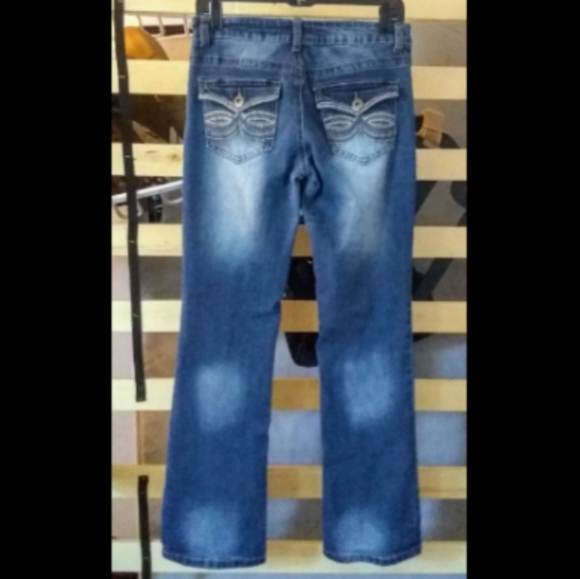 🌼ELITE BOOTCUT JEANS - Picture 3 of 8